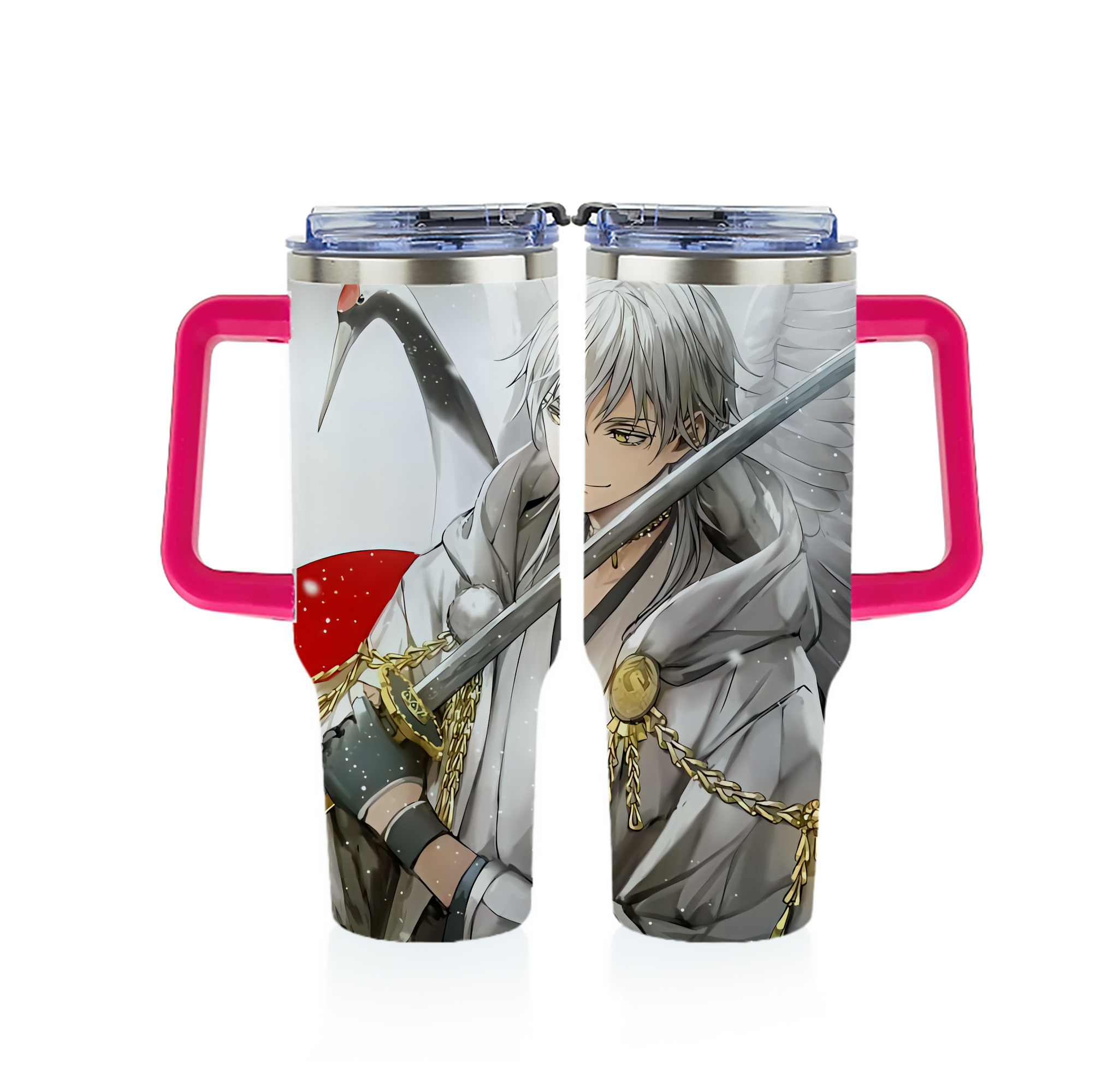 （画像用） 刀剣乱舞 Touken Ranbu 1200ｍLフルプリント車用タンブラー
